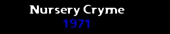 Nursery Cryme